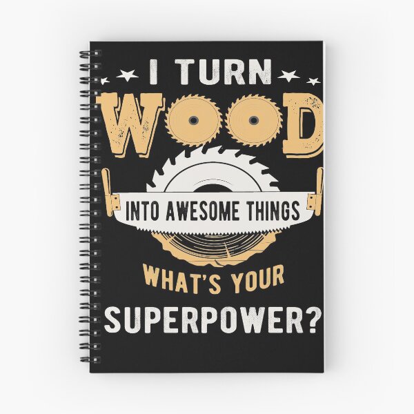 Item preview, I Turn Wood Into Awesome Things Woodworking Carpenters Gifts designed and sold by ibra2712.