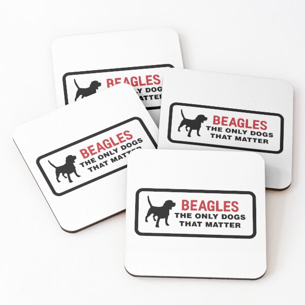 Item preview, Beagles are the Only Dogs that Matter - Cool Design Gift Idea For Beagle Lovers designed and sold by Prince - Bestseller ★★★★★.