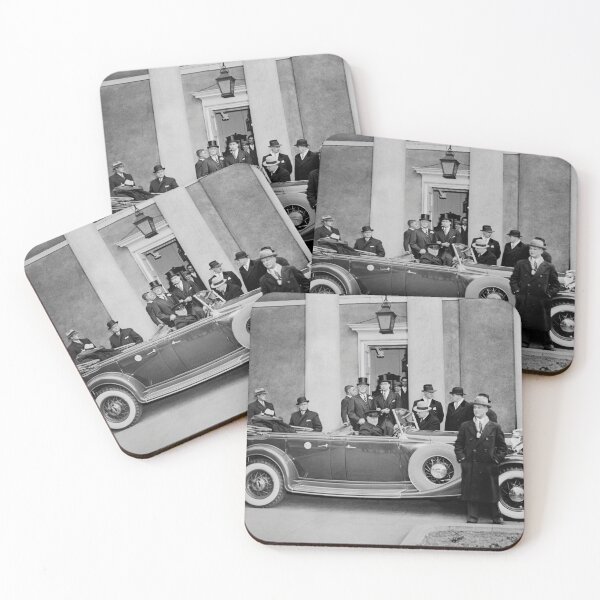 Artikelvorschau, FDR betritt Limousine unterwegs Einweihung - 1933 entworfen und verkauft von warishellstore.