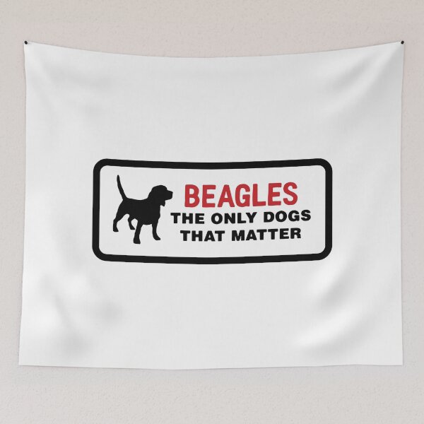 Item preview, Beagles are the Only Dogs that Matter - Cool Design Gift Idea For Beagle Lovers designed and sold by Prince - Bestseller ★★★★★.