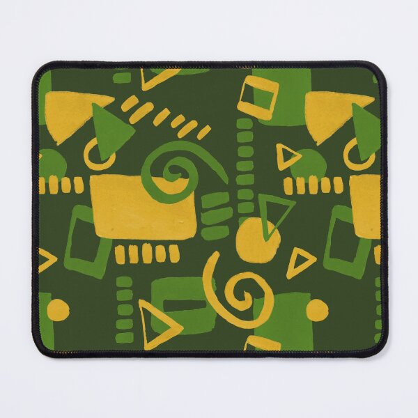 Item preview, Acrylic Shapes - Yellows and Greens designed and sold by PaintInTheNight.
