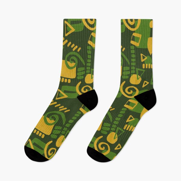 Item preview, Acrylic Shapes - Yellows and Greens designed and sold by PaintInTheNight.