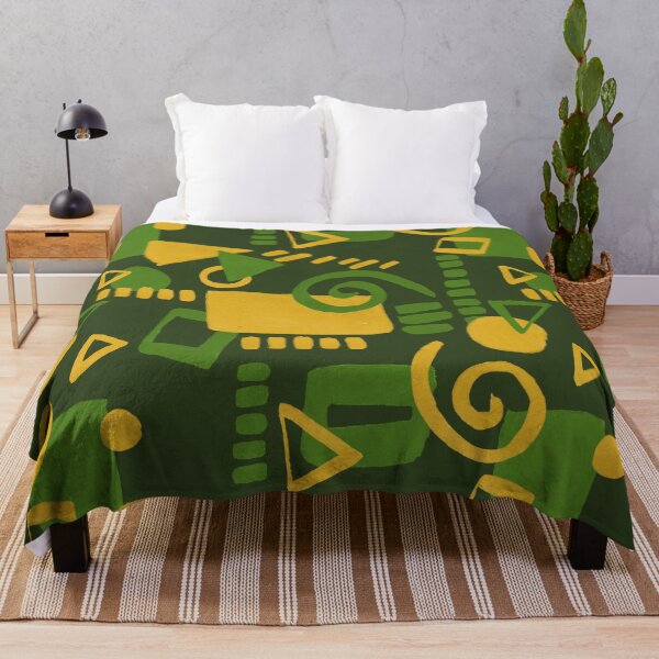 Item preview, Acrylic Shapes - Yellows and Greens designed and sold by PaintInTheNight.