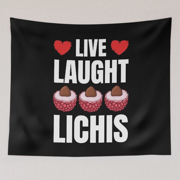Item preview, Live Laught Lichis Shirt designed and sold by zoonix.
