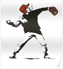Holden Caulfield Flower Bomber Poster