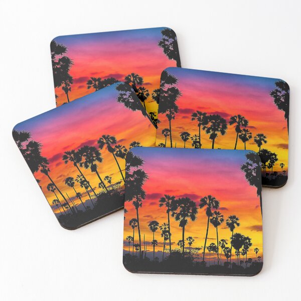 Item preview, palm trees sunset designed and sold by cutecrazytshirt.