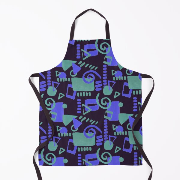Item preview, Acrylic Shapes - Blues and Seagreen designed and sold by PaintInTheNight.