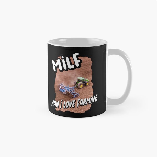 Item preview, Man I Love Farming designed and sold by printhappy4you.