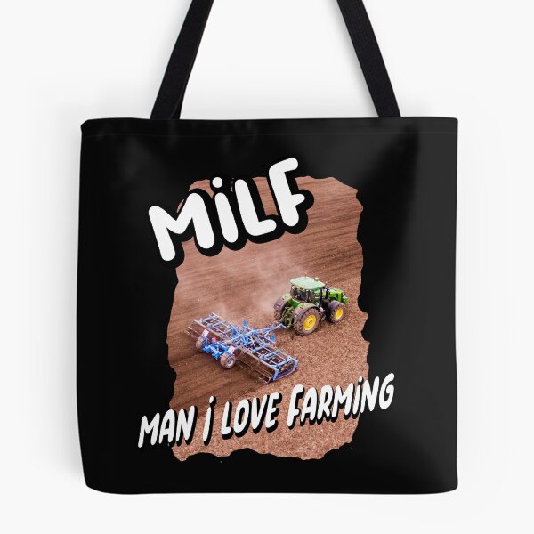 Item preview, Man I Love Farming designed and sold by printhappy4you.