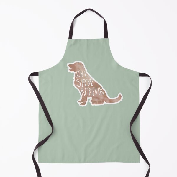 Item preview, Don't stop RETRIEVIN - funny golden retriever pun designed and sold by hitechmom.