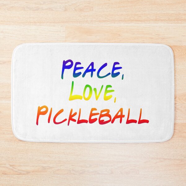 Item preview, Peace, Love, Pickleball. Pickle Ball Player Gifts for Men or Women designed and sold by High Functioning Fangirl.