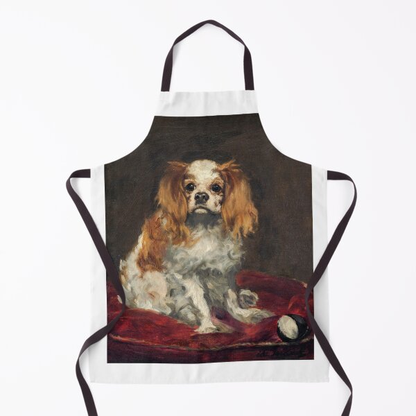 Item preview, A King Charles Spaniel (c.1866) painting by Edouard Manet designed and sold by PC-store.