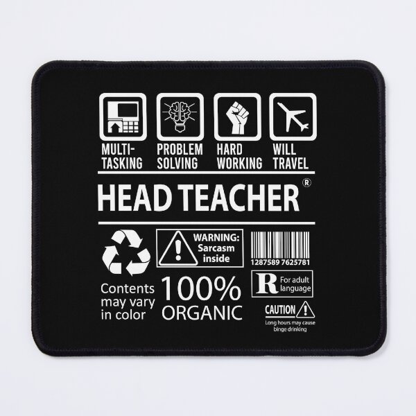 Item preview, Head Teacher T Shirt - MultiTasking Certified Job Gift Item Tee designed and sold by sabinacsnm.