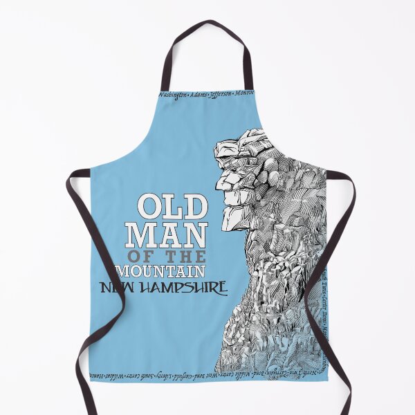 Item preview, Old Man of the Mountain New Hampshire icon designed and sold by deltajames.