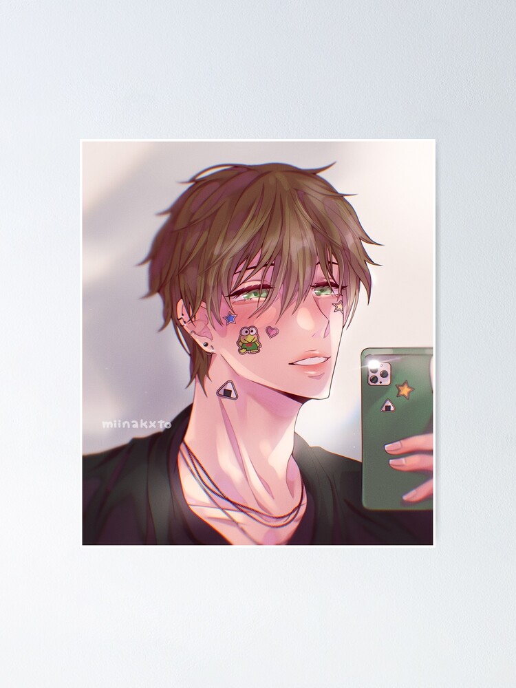 Makoto Tachibana Free! Iwatobi Swim Club Print Poster