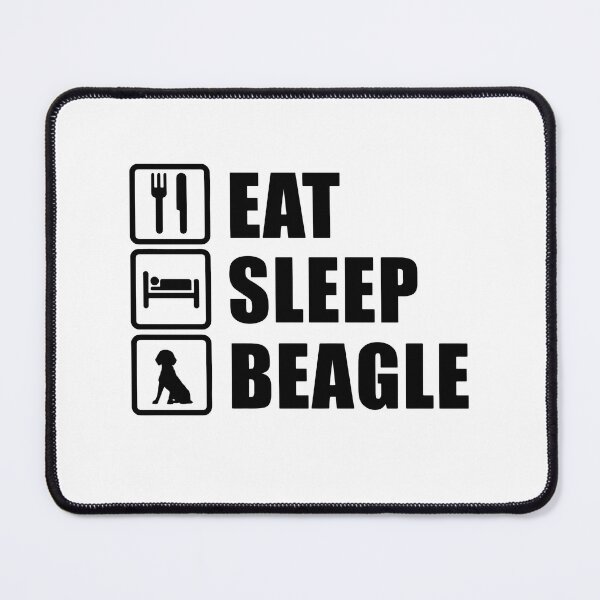 Item preview, Eat Sleep Beagle - Cool Design Gift Idea For Beagle Lovers designed and sold by Prince - Bestseller ★★★★★.