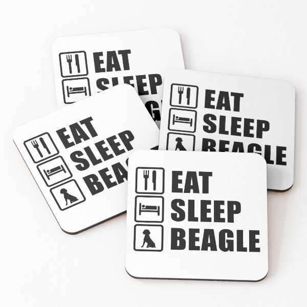 Item preview, Eat Sleep Beagle - Cool Design Gift Idea For Beagle Lovers designed and sold by Prince - Bestseller ★★★★★.