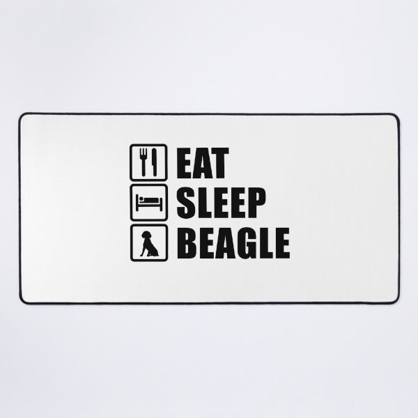 Item preview, Eat Sleep Beagle - Cool Design Gift Idea For Beagle Lovers designed and sold by Prince - Bestseller ★★★★★.