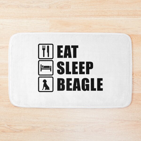 Item preview, Eat Sleep Beagle - Cool Design Gift Idea For Beagle Lovers designed and sold by Prince - Bestseller ★★★★★.