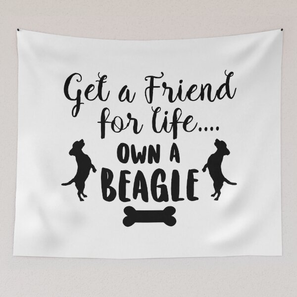Item preview, Get a Friend for Life Own a Beagle - Cool Design Gift Idea For Beagle Lovers designed and sold by Prince - Bestseller ★★★★★.