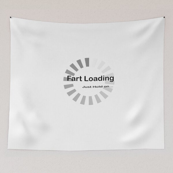Item preview, Fart Now Loading just hold on shirt designed and sold by mountassirmahdi.
