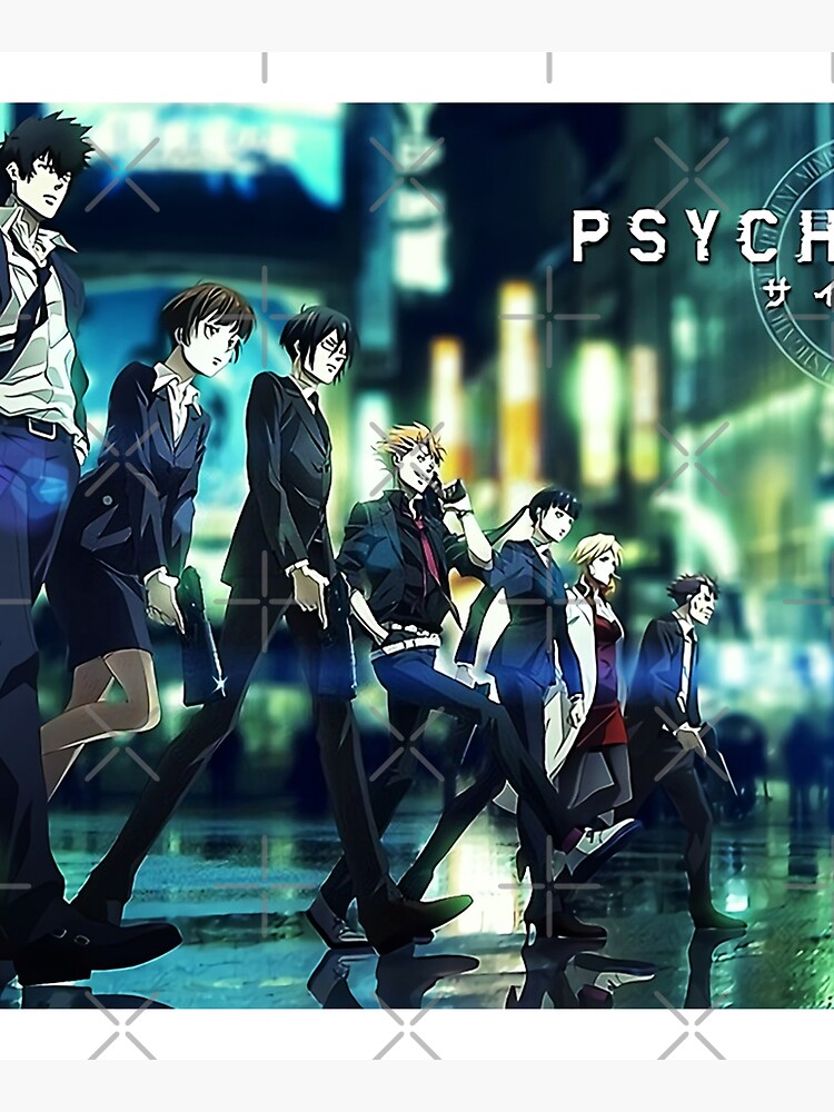 PSYCHO-PASS ポスター （特集記事から「PSYCHO-PASS サイコパス
