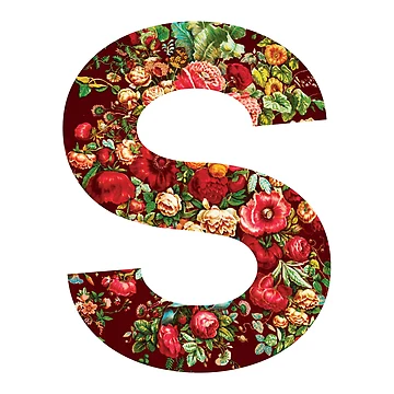Artwork thumbnail, S Initial, Roses by stickmeok