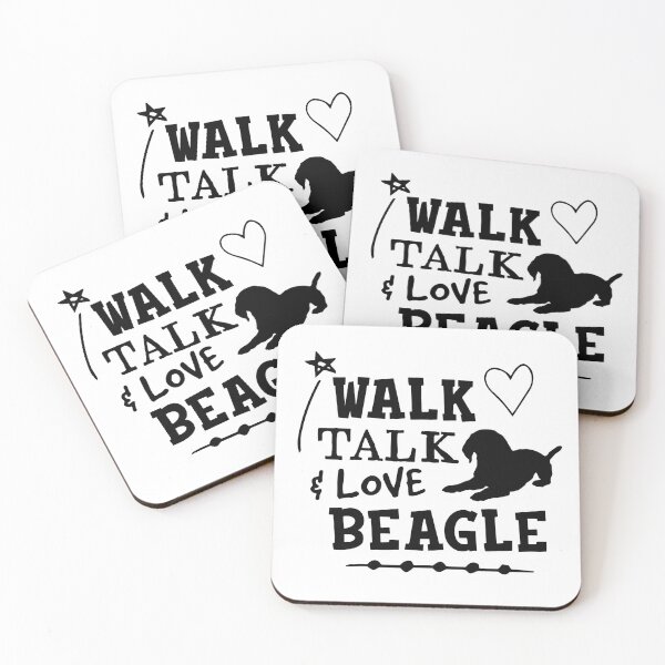 Item preview, Walk Talk and Love Beagle - Cool Design Gift Idea For Beagle Lovers designed and sold by Prince - Bestseller ★★★★★.