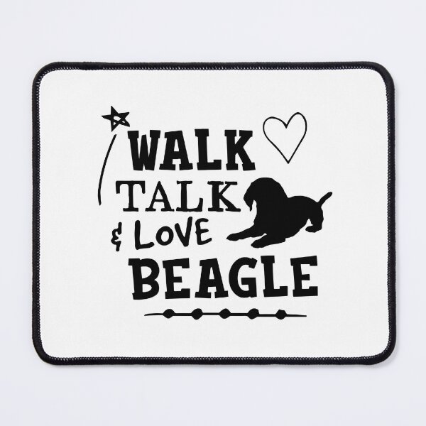 Item preview, Walk Talk and Love Beagle - Cool Design Gift Idea For Beagle Lovers designed and sold by Prince - Bestseller ★★★★★.