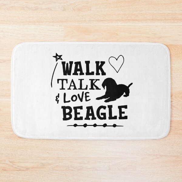 Item preview, Walk Talk and Love Beagle - Cool Design Gift Idea For Beagle Lovers designed and sold by Prince - Bestseller ★★★★★.