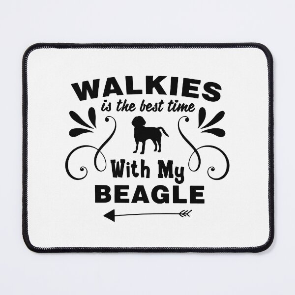 Item preview, Walkies Is the Best Time with My Beagle - Cool Design Gift Idea For Beagle Lovers designed and sold by Prince - Bestseller ★★★★★.