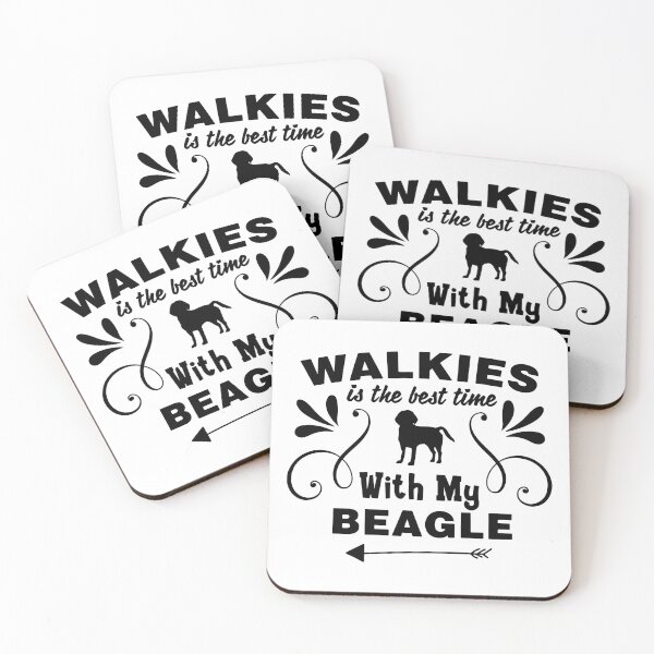 Item preview, Walkies Is the Best Time with My Beagle - Cool Design Gift Idea For Beagle Lovers designed and sold by Prince - Bestseller ★★★★★.