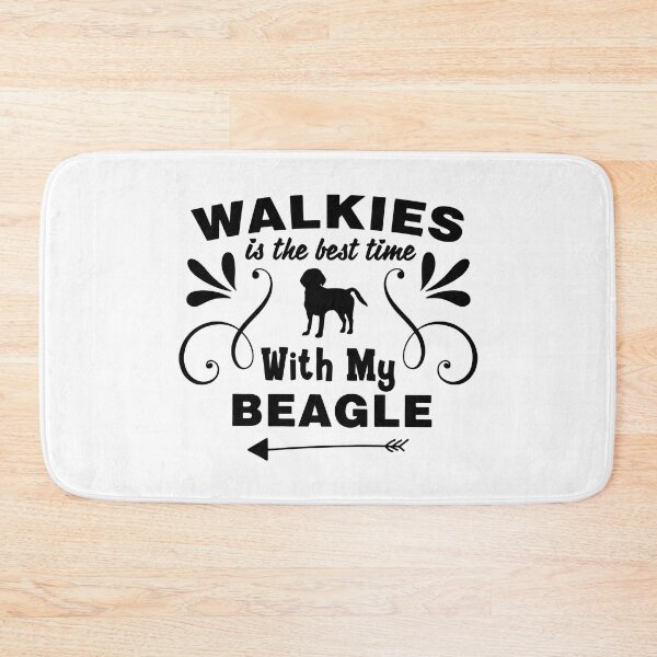 Item preview, Walkies Is the Best Time with My Beagle - Cool Design Gift Idea For Beagle Lovers designed and sold by Prince - Bestseller ★★★★★.