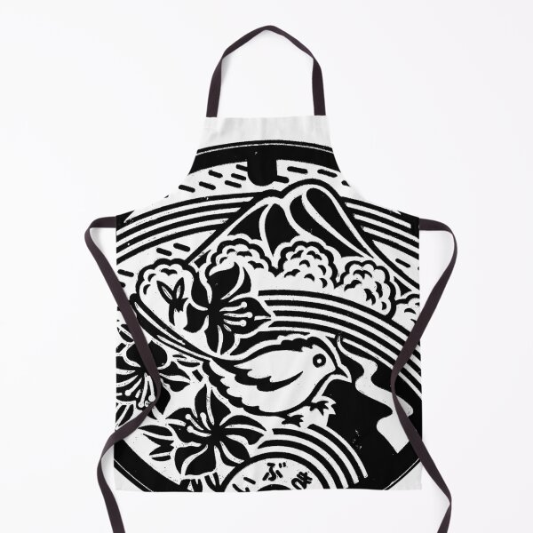 Item preview, Bird in front of mountain on manhole in Japan - black designed and sold by mattraski.