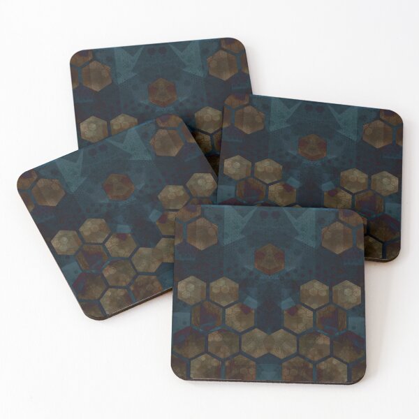 Item preview, HEXAGON GEOMETRICAL PATTERN - ABSTRACT PHOTOGRAPHY designed and sold by Kwayako.