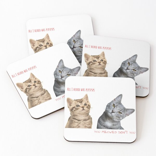 Item preview, Meowed  designed and sold by SloppySkulls.
