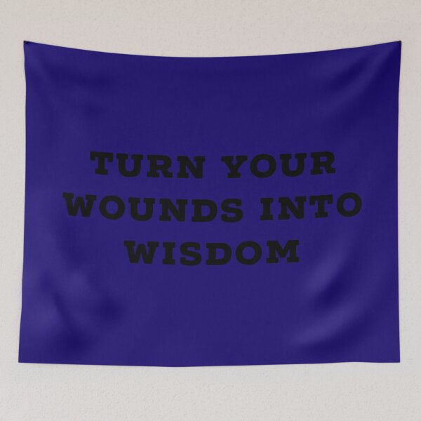 Item preview, wounds into wisdom  designed and sold by Dipalo.
