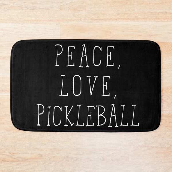 Item preview, Peace, Love, Pickleball. Pickle Ball Player Gifts for Men or Women designed and sold by High Functioning Fangirl.