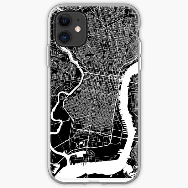 Philadelphia (Schwarz) iPhone Flexible Hülle