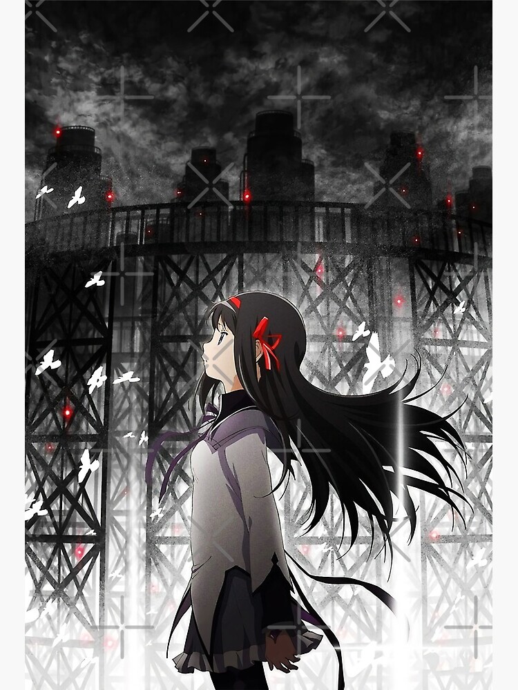 Mahou Shoujo Madoka Magica' Poster, picture, metal print, paint by Anime  Manga Quotes