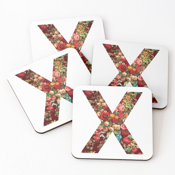 Item preview, Initial X, Roses designed and sold by stickmeok.