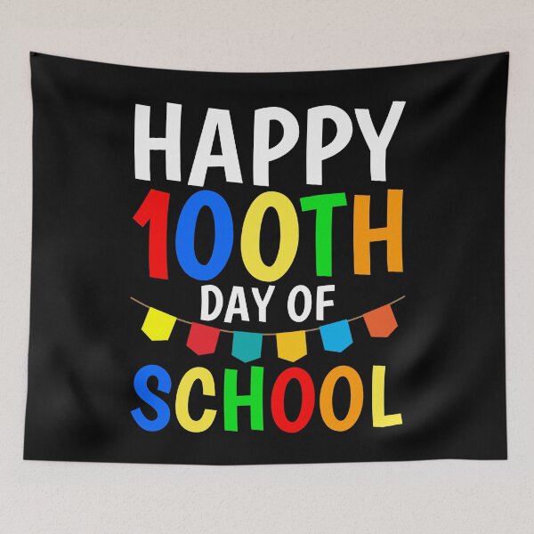 Item preview, Happy 100th Day Of School 2022 Great Gift Idea For Teachers And Students Funny School designed and sold by naworas.