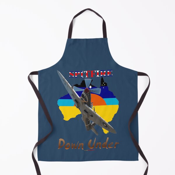 Item preview, Australia Map Design - Spitfire VH-HET 2013 Down Under designed and sold by muz2142.