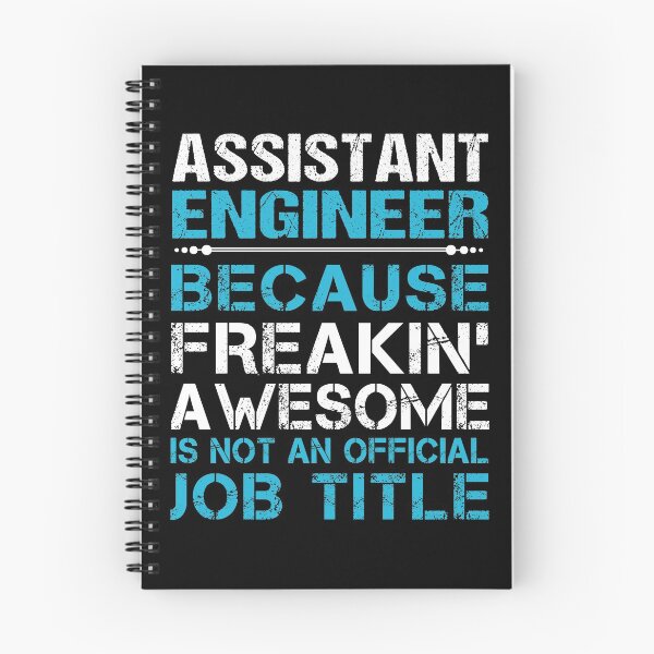 Item preview, Assistant Engineer T Shirt - Freaking Awesome Job Gift Item Tee designed and sold by oetate4774.
