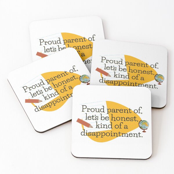 Item preview, Proud parent of, let’s be honest, kind of a disappointment  designed and sold by Cuttintees.