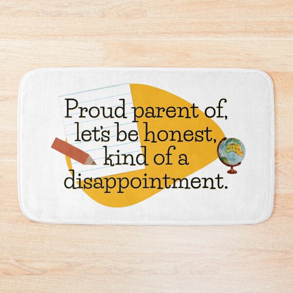 Item preview, Proud parent of, let’s be honest, kind of a disappointment  designed and sold by Cuttintees.
