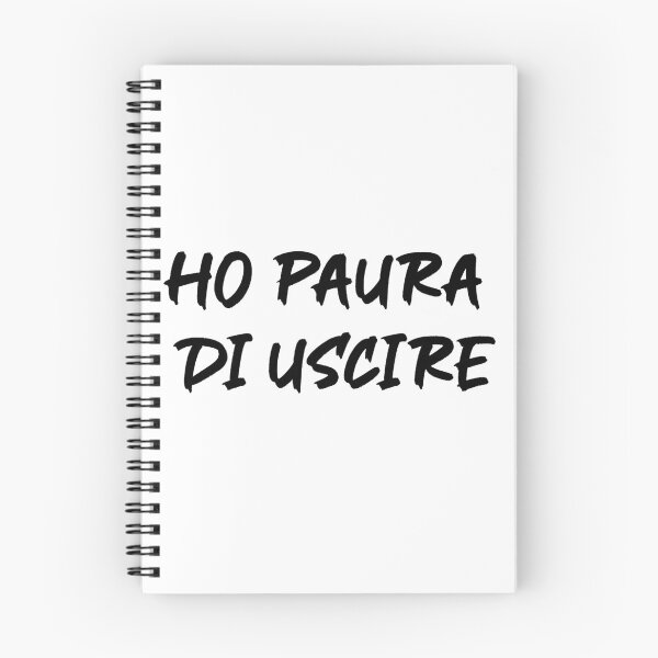 Item preview, Ho paura di uscire - Salmo designed and sold by Lyrixout.