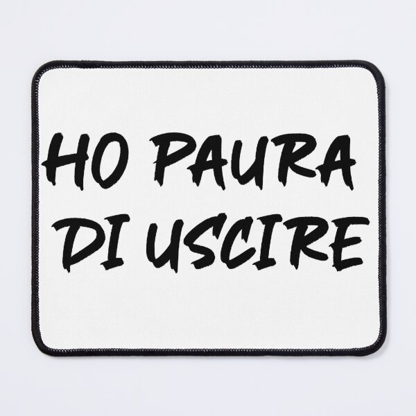 Item preview, Ho paura di uscire - Salmo designed and sold by Lyrixout.