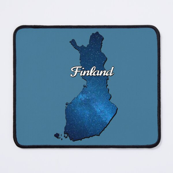 Item preview, Cool looking blue map of Finland designed and sold by Purr95.