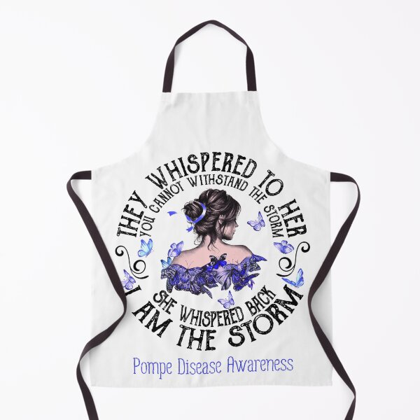 Artikelvorschau, Frauen Pompe Disease Warrior I Am The Storm entworfen und verkauft von Grooffos.